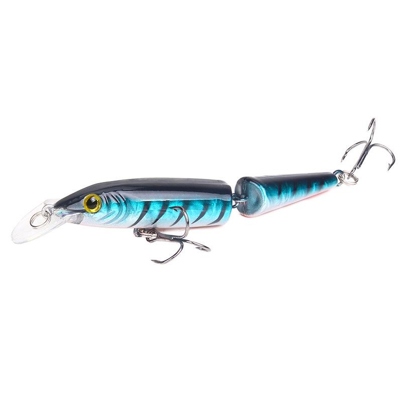 Luya Bait Two Sections Hard Bait 9g/10.5cm Rocking Simulation Mino Bait Hard Bait Fake Bait