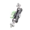 1/4inch Ball Head Joint Base Double Socket Arm Extension Arm Motorcycle Bike Phone Mount Action Camera Lighting Equipment