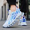 Men's Shoes Spring and Autumn New Large Size Casual Sports Shoes Men's Trendy Thick-soled Wear-resistant Blade Running Shoes Men's