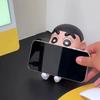 Plastic Crayon Shin-Chan Holder Anime Figure Toys Ornamnet Shin-chan Figure Holder for Phone Rack Office Desk Ornament Gifts