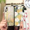 Phone Holder Kickstand Phone Case For infinix Zero X/X Pro/X6811/X6811B Silicone Ring Anti-dust Flower Oil Painting