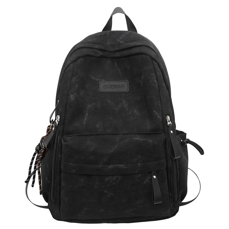 Schultasche trendy cool Persönlichkeit lässiger Rucksack große Kapazität Mittelschüler Schultasche Street Fashion Paar Rucksack