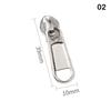 5/8Pcs 4 Sizes Universal Instant Fix Zipper Repair Replacement Slider Zippers
