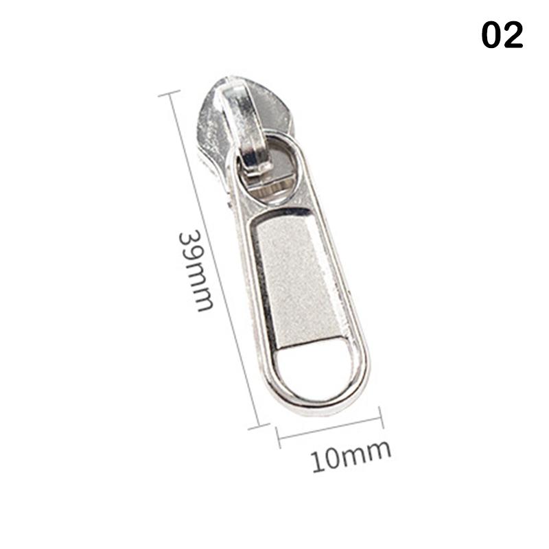 5/8Pcs 4 Sizes Universal Instant Fix Zipper Repair Replacement Slider Zippers