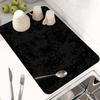 Dish Drying Mat for Kitchen Counter Non-Slip Absorbent Draining Mat Eco-Friendly Heat Resistant Dish Drying Pad for Sinks Draining Racks