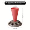 Baking Tools Piping Nozzle Set Stainless Steel Cake Icing Tips With Holder For Decorating
