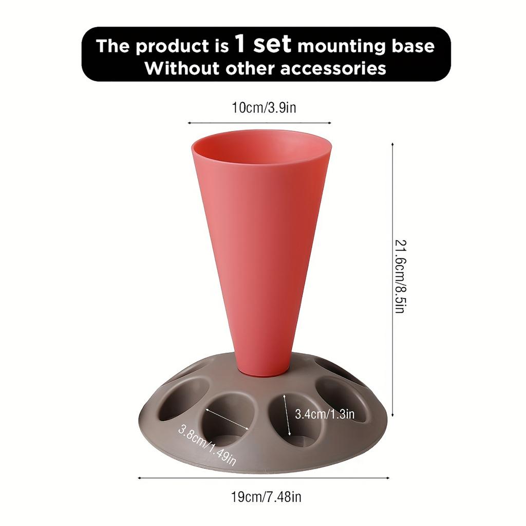 Baking Tools Piping Nozzle Set Stainless Steel Cake Icing Tips With Holder For Decorating