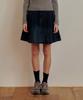 Pandora Fit Komo Denim Pleats Mini Skirt