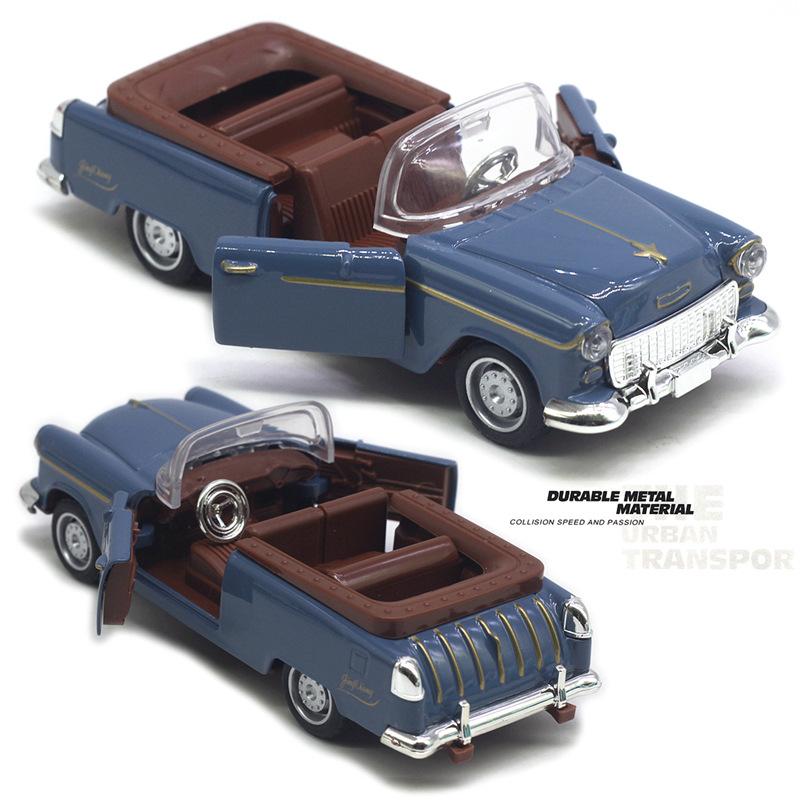 1/32 Cadillac Convertible Sports Car Model Metal Vehicle Reality Serial Mind Sports Car Simulation Game