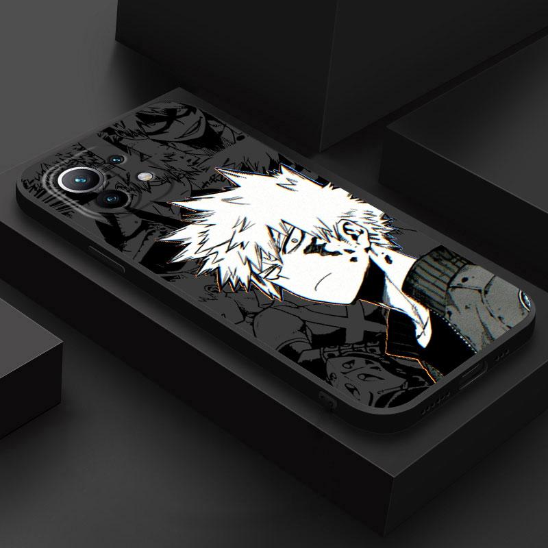 

Katsukis My Heros Bakugos Academias Phone Case For Xiaomi Poco X7 M7 Pro X3 X5 X6 M5 F6 Mi F7 15 Ultra 14T 13T 12T 11T Pro Cover POCO F7 Pro 5g