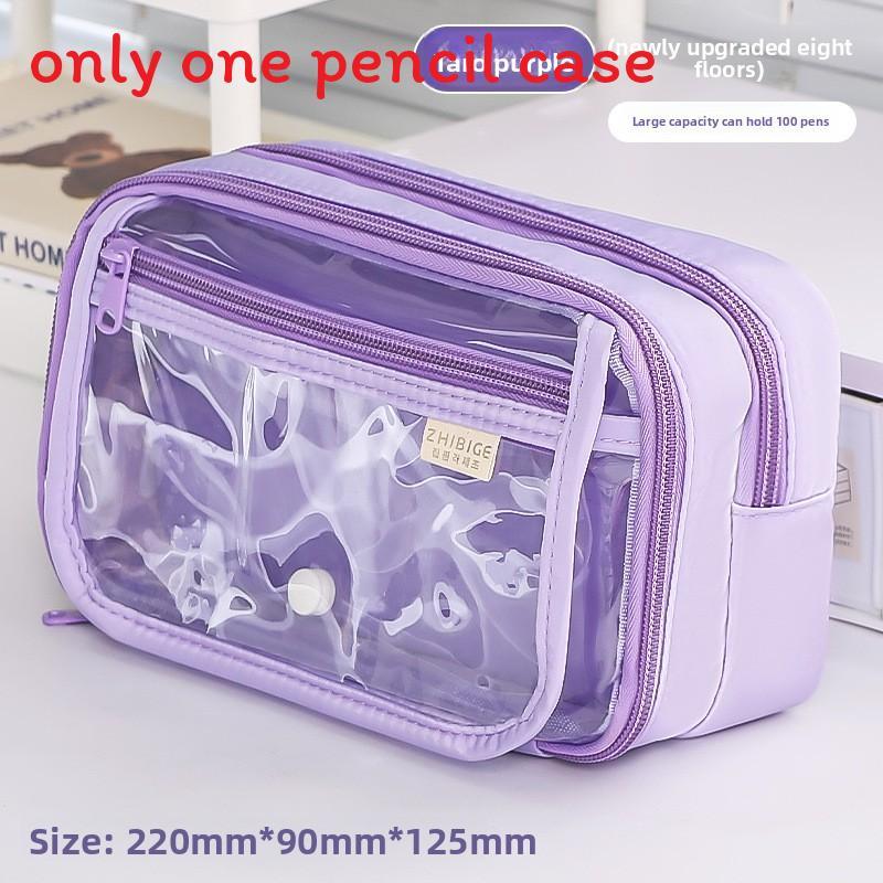 Style Small Capacity Pencil Case With Durable Fabric For Students Girls