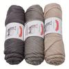 3 balenia hrubej priadze z merino vlny (100g/3.53oz Na klbko) – 110m/120yd Viacfarebná mäkká pletacia a háčkovacia priadza na DIY remeslá Teplé ručne vyrobené potreby