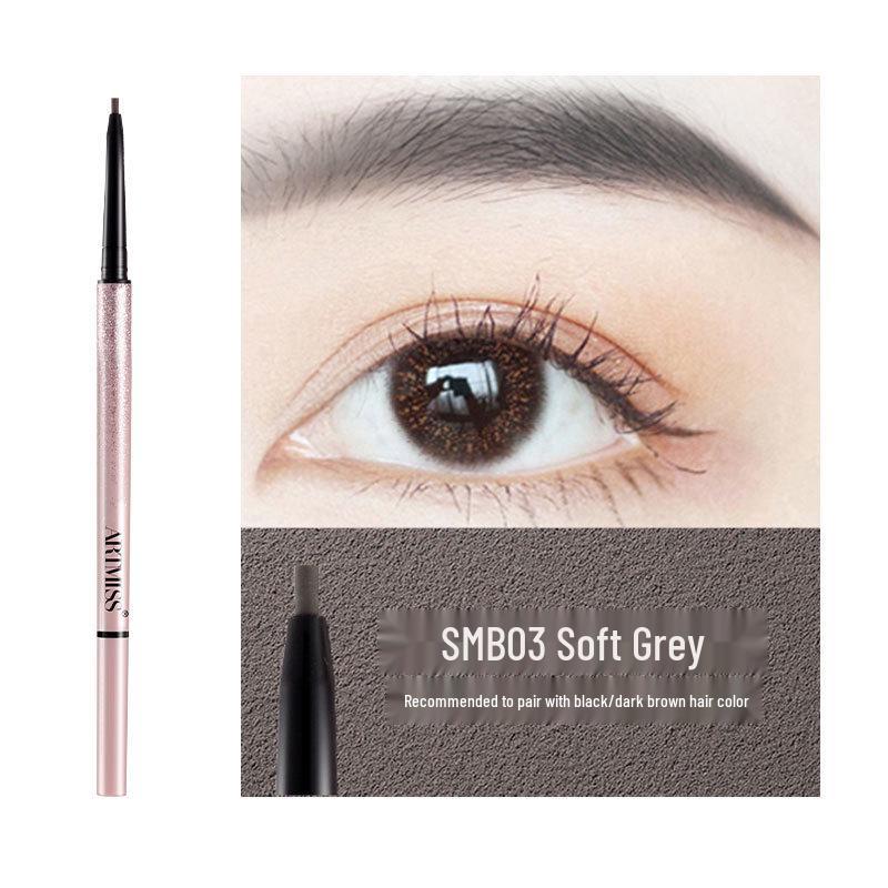 Двусторонний стойкий водостойкий карандаш для бровей