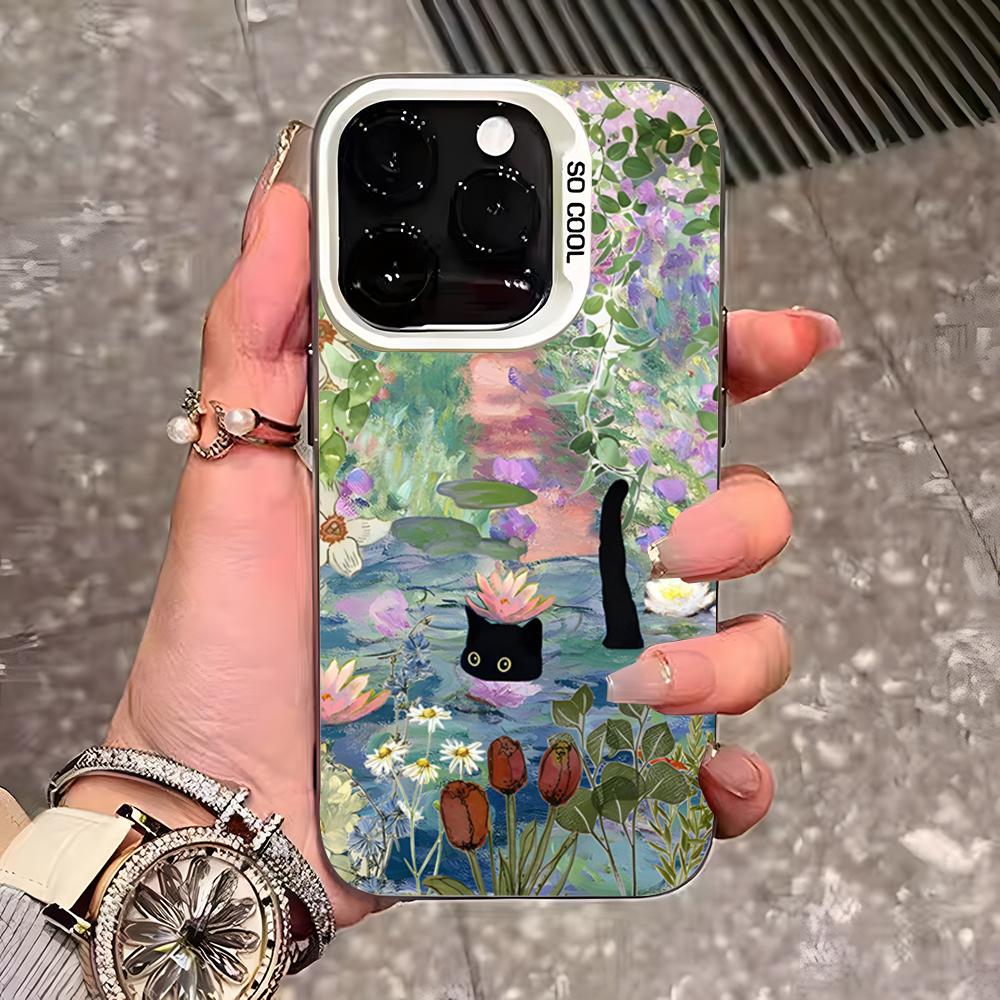 Exquisite Butterfly Pattern Phone Case For IPhone 17 Pro Max 16 Pro Max 15 14 13 11 12 Mini Xs X Xr 7 8 Plus Se Color Silver Cov