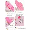 Adjustable Dog Harness Leash Set Cartoon Pattern Breathable Dog Harness Vest Comfort Fit Escape-Proof Pet Walking Rope