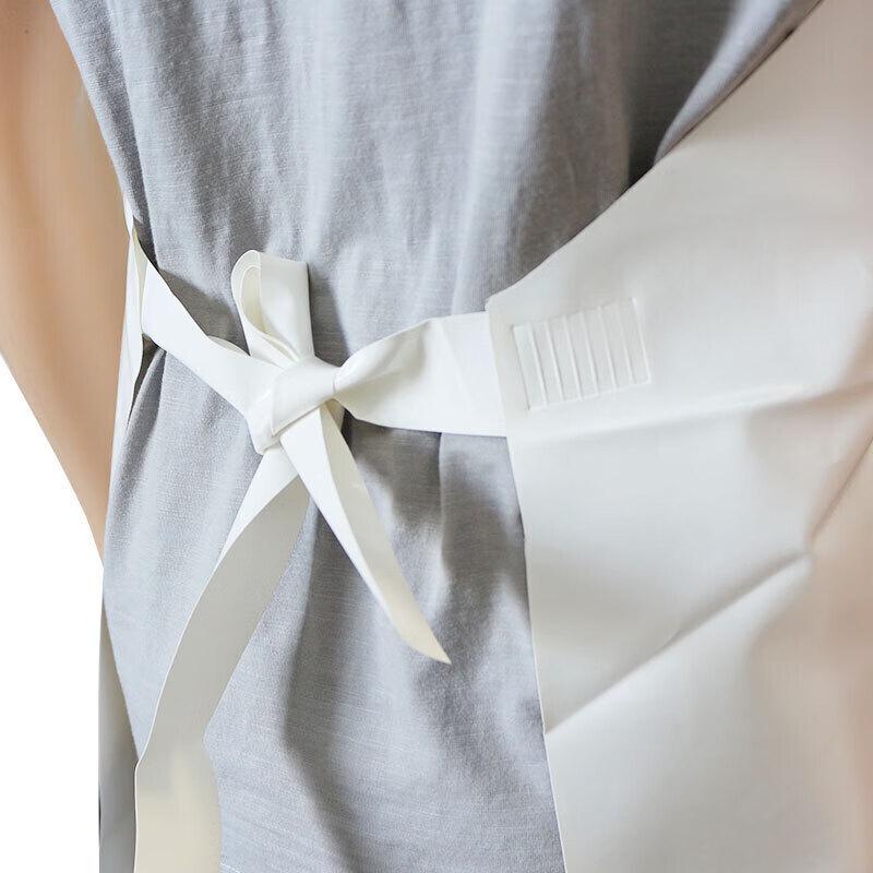 TPU Waterproof Oil-Resistant Apron & Sleeves Set