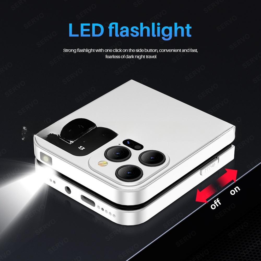 Dual Card Mobile-phone Folding Flip Phone for The Elderly Mobile Phone Flip Phone Button Mobile Phone