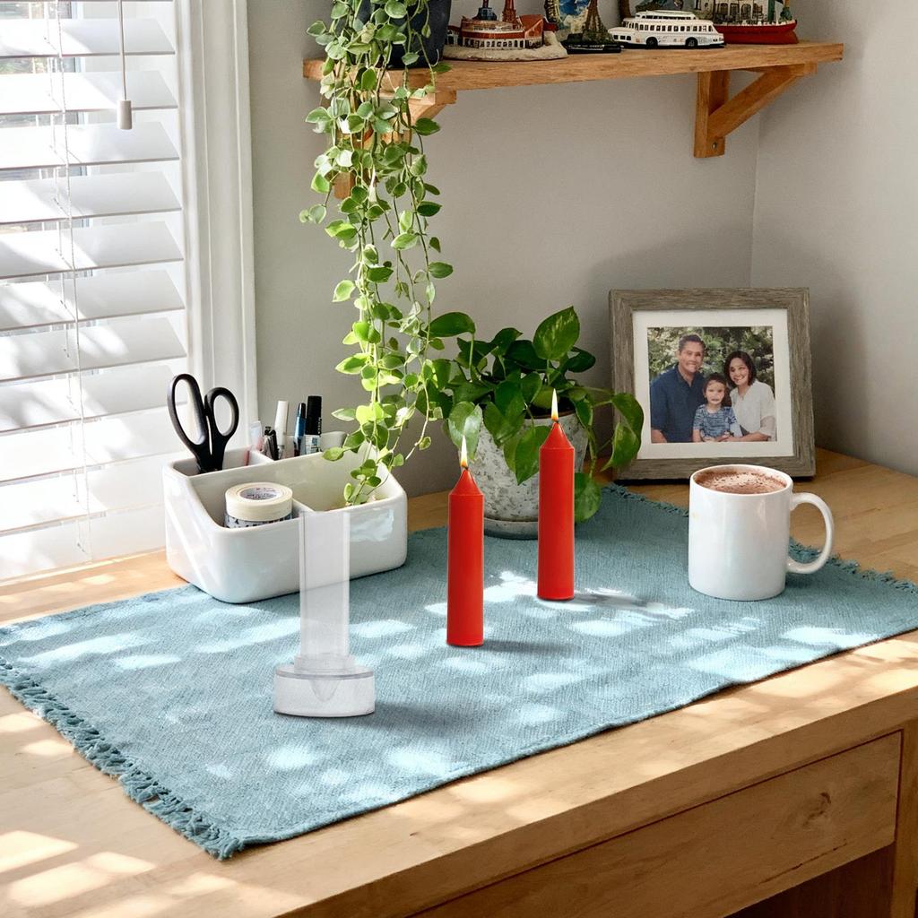 DIY-Spitzkerzen-Herstellungsset mit wiederverwendbaren Formen Kreieren Sie elegante Kerzen für den Weihnachtstisch Romantisches Abendessen Kirchenhochzeit Dekoration