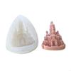 Castle Molds Resins Molds Church Silicone Moulds Baking Molds Decorations X3UC