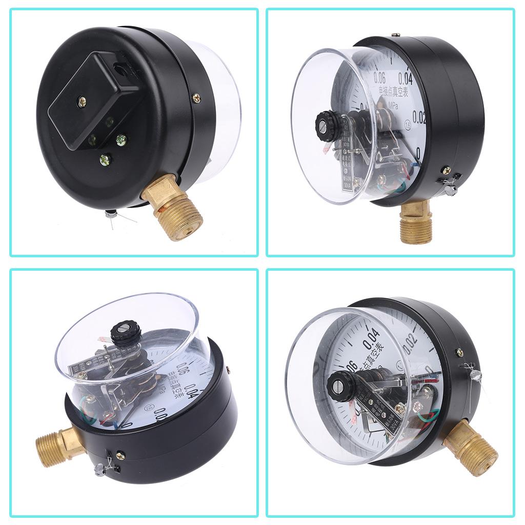 Professional 30VA Magnetic-assisted Electric Contact Pressure Gauge Control Water Pump Switch Vacuum 0-1.6mpa 40mpa