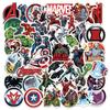 50 Waterproof Avengers Cartoon Character Stickers for Journals & Scrapbooking