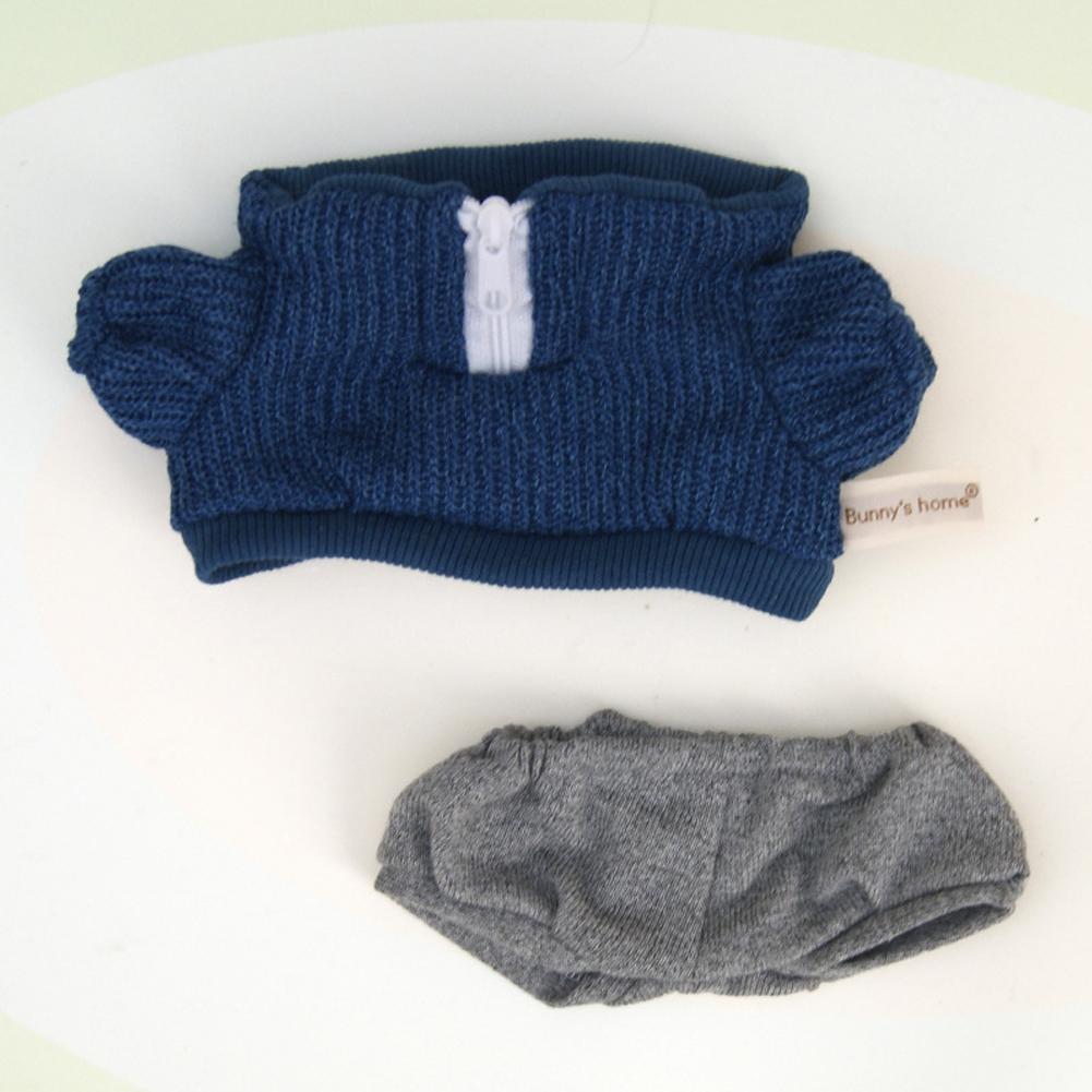 Для 37 см куклы Лабубу рубашки свитер шапка мультфильм плюшевая кукла сменный наряд игровой домик аксессуары мини одежда 9