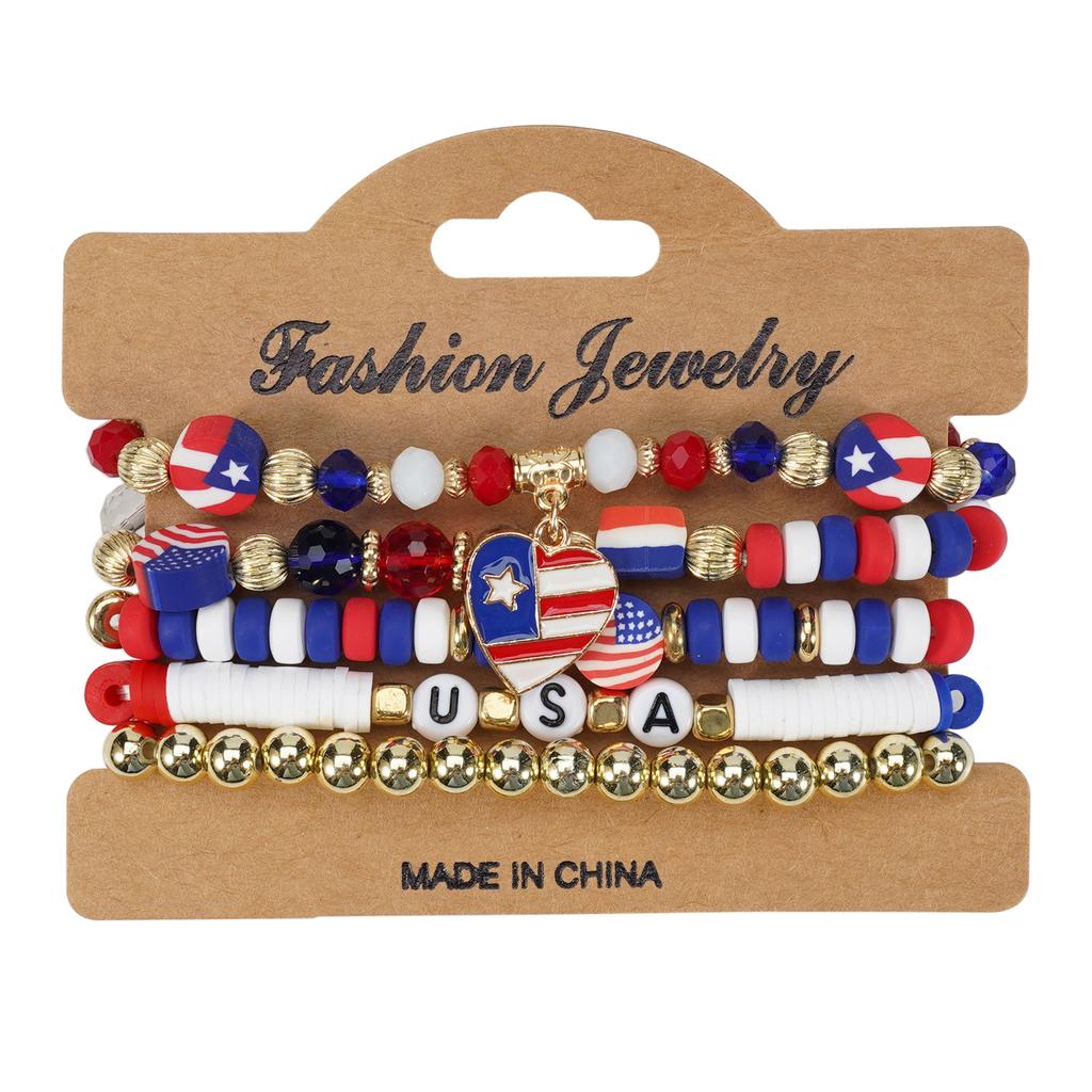 JYL TS Bracelet Bohemian Glass Bead  Fringe Design Exudes Vitality