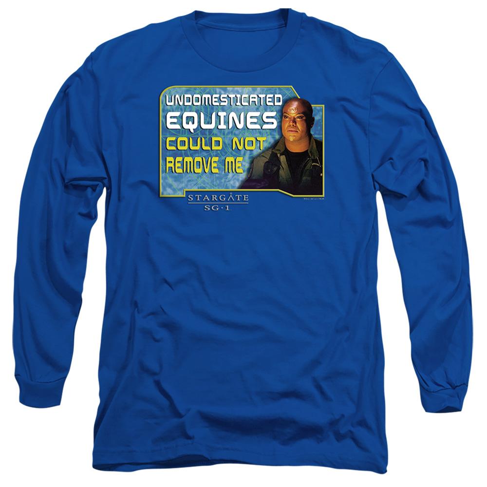 Stargate SG-1 Unisex Adult Dedicated Long-Sleeved T-Shirt