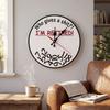 Fun Retirement Wall Clock Novelty Gift for Retiring Men Women Home Decor