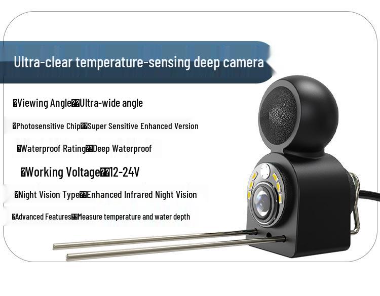 2025 HD Underwater Fish Finder Camera - Visual Fishing Probe Viewer