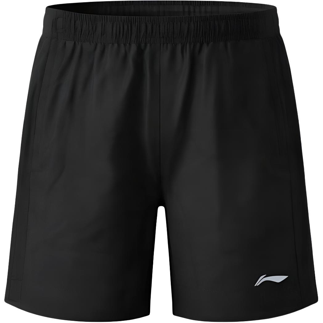 Li-Ning Fashion Sports Quick-Dry Five-Point Shorts Unisex shorts Black AKSW621-1 S