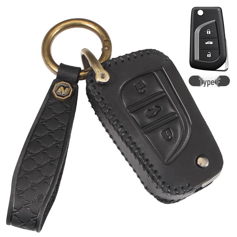 Toyota Key Cover for Camry, Corolla, RAV4, Levin, Frontlander, Avalon, and Wildlander Buckle