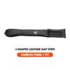 J-shaped Leather Car Seat Gap Filler Anti-drop Seat Seam Strip For Volkswagen VW Polo Jetta Sagitar Magotan Passat B5 B6 B7 CC Ze8