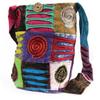 Sling Bag, Purple Spiral
