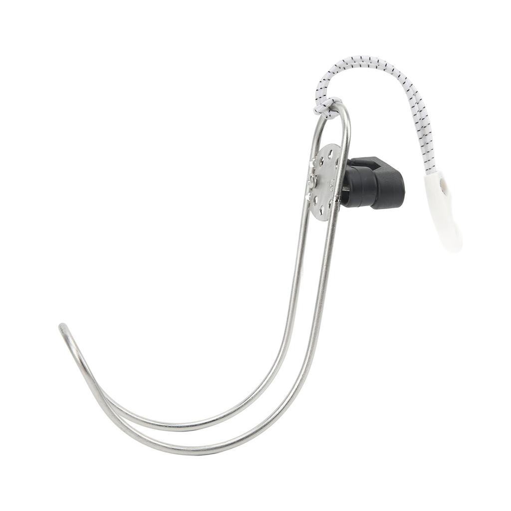 Marine Horseshoe Bracket Exquisite Polishing Rust Proof Stainless Steel Life Rings Holder for Marine Lifebuoy