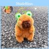 Headband Frog Animal Capybara Plush Keyring Pendant For Gift Accessories And