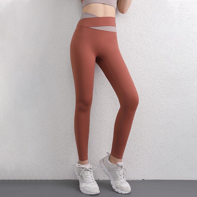 

Women s High-Waist Yoga Pants: Thin, Peach Hip Lift, Tummy Control, Quick-Dry, Tight Fit for Spring/Summer Running & Training Medium