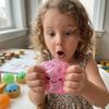 Glitter Dumplings Blind Box Squeeze Toy Stress Relief Sensory Ball  For Stress Anxiety Relief