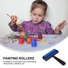 2Pcs Plastic Printmaking Rollers Ink Glue Rollers for Diamond Drawing Craft Painting Stamping Tools Multi Function Roller