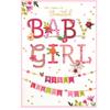 Simon Elvin You Have A Beautiful Baby Girl Happy Birthday Greetings Card (Pack of 6)