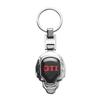 Metal/Leather Car Key Ring Braided Rope Key Case Key Chain For Volkswagen Golf 7 Caddy Passat CC Lavida Sagitar Scirocco Tiguan