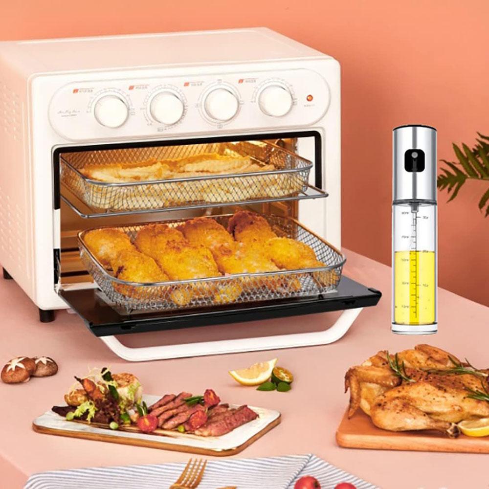 Oil Sprayer for Cooking,100ml Olive Oil Spritzer,Oil Sprayer for Air Fryer, Salad,BBQ,Roasting