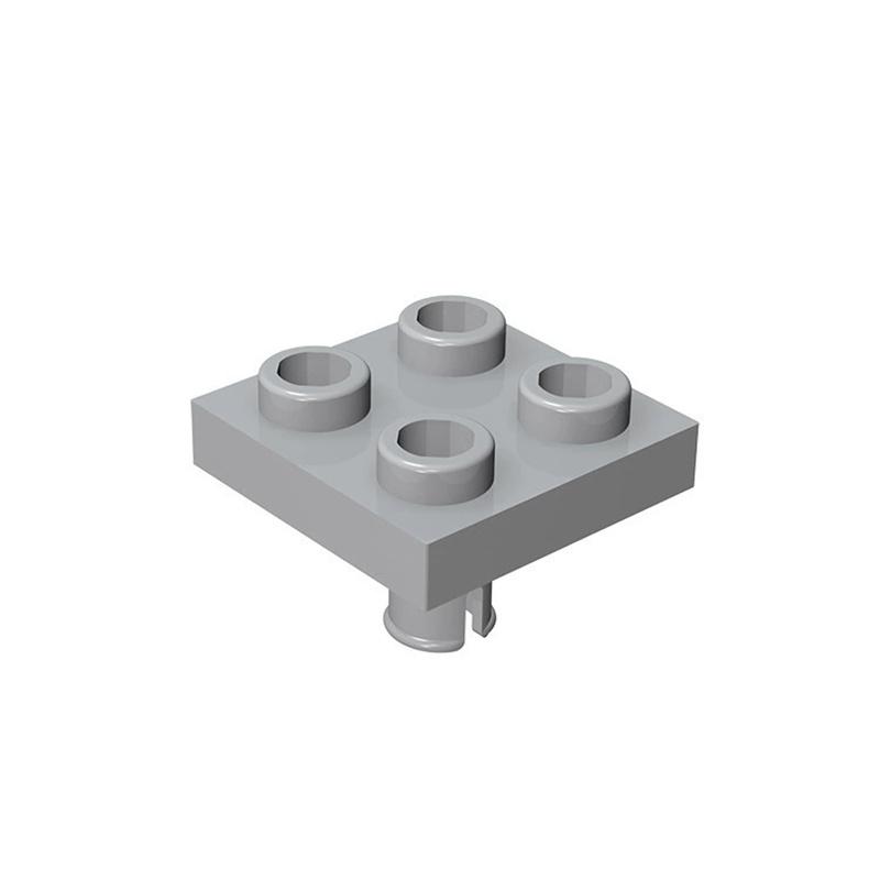 50pcs 2476 Modified 2x2 With Pin Building Blocks Kit On Bottom Plate Bricks Particle Puzzle Toys Children Birthday Kid Gifts