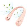 Portable Neck Fan Mini Leafless Ultra Quiet 360 Degree Cool Fans 3 Gear Wind Speeds USB Rechargeable Hands-Free Outdoor Sport Cooling Tools