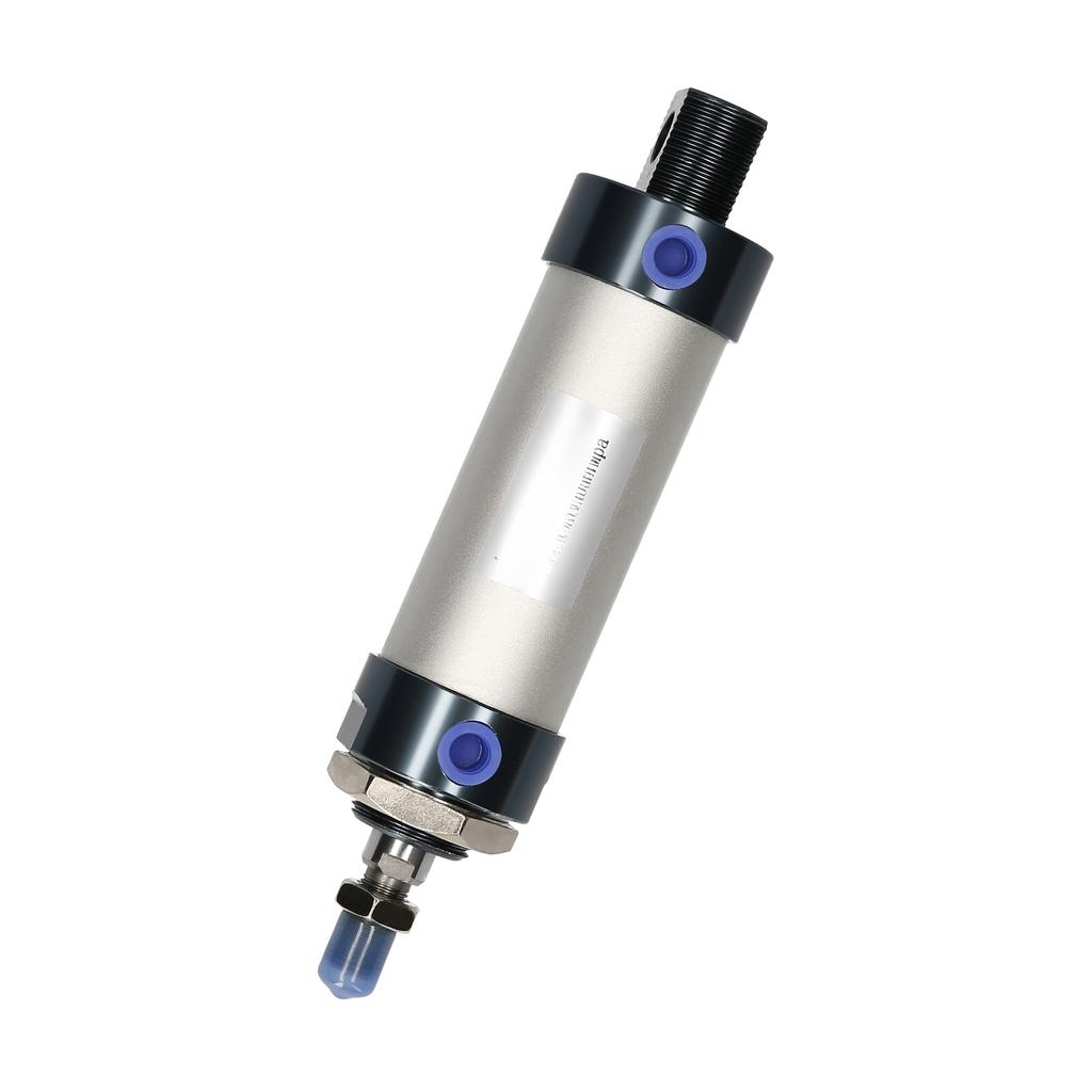 Pneumatic Air Cylinder MAL 40mm Bore 75mm Stroke Aluminum Alloy Screwed Piston Rod Double Acting Mini Air Cylinder