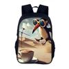 Italian Brain Rot Backpack for Students - Large Capacity