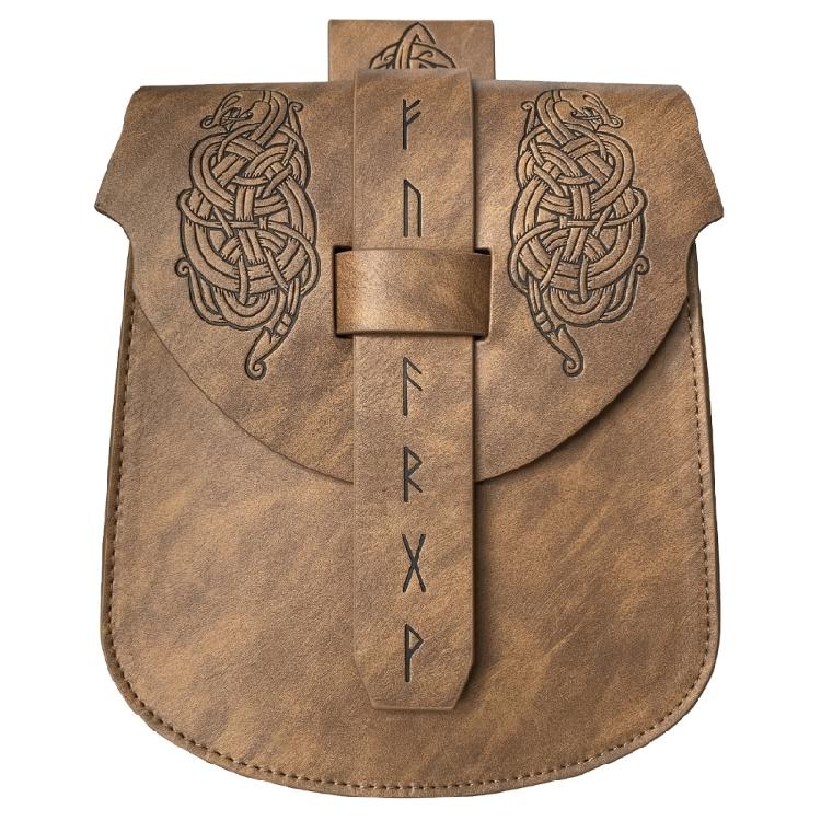 Vintage Medieval Leather Belt Bag Wiast Coin Medieval Waist Pouches Phone Bag Medieval Costume Accessory for Men Women