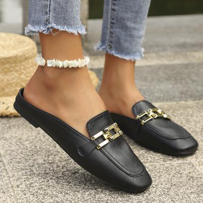 2025 New Women Shoes Ladies Flat Fashion Vintage Leather Loafers Elegant Comfy Casual Shallow Flats Shoes for Women