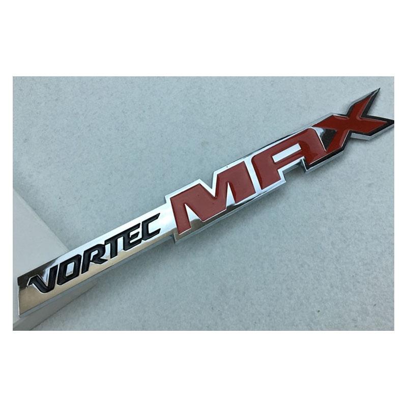 Premium Vortec Max Logo 3d Srebrno-Czerwona Emblemat Odznaka Dla Chevrolet Chevy Silverado