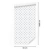 Dots wallpaper soft shapes, free arrangement 50x1000
